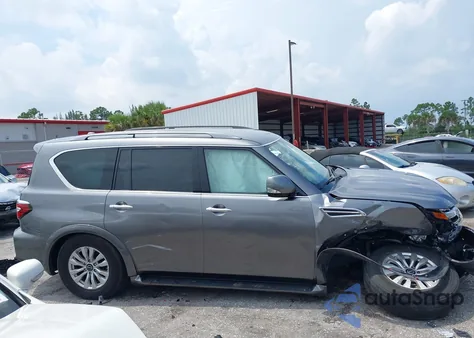 2023 Nissan Armada Sv 2Wd z USA, uszkodzony, nr VIN JN8AY2AC9P9180669